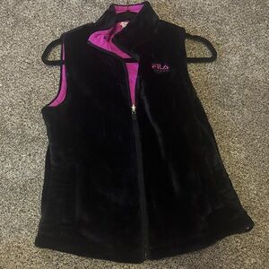 Fila Reversible Black & Pink Vest